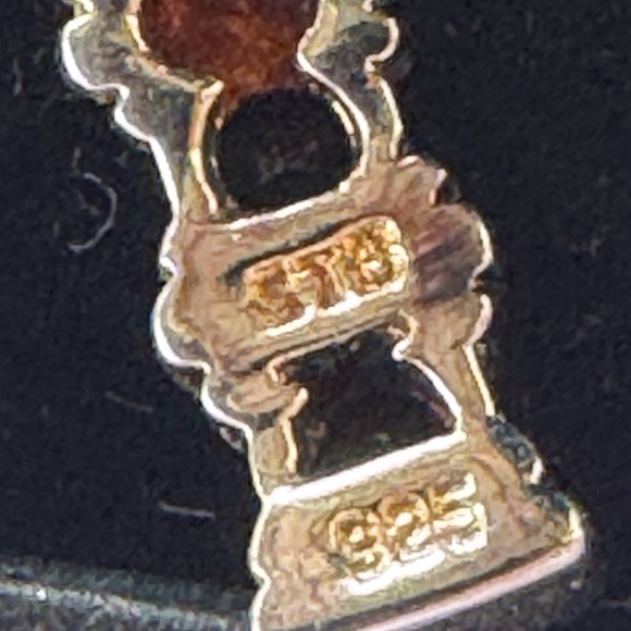 Vintage Peridot Sterling Silver Pierced  Earrings - Picture 4 of 8